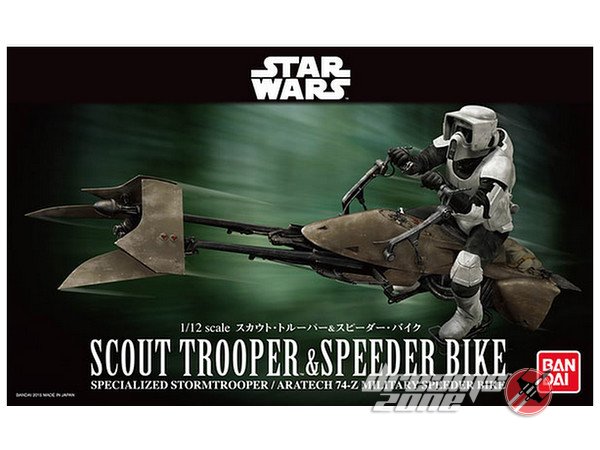 Scout trooper Bandai Kit 001