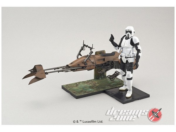 Scout trooper Bandai Kit 007