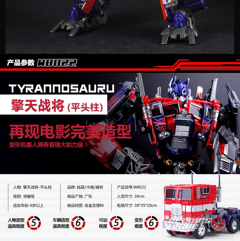 Wei Jiang Over Size Evasion Optimus Prime 02
